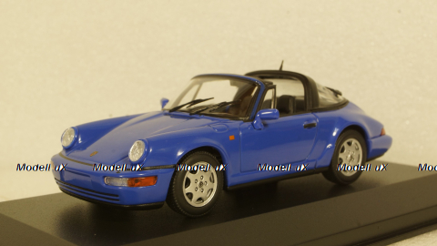 PORSCHE 911 TARGA (964) - 1991 - BLUE, 940061360, Maxichamps 1:43