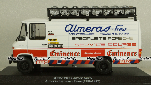 Mercedes 508D, Team Almeras Eminence, 1980-1982, Rally Assistance №13