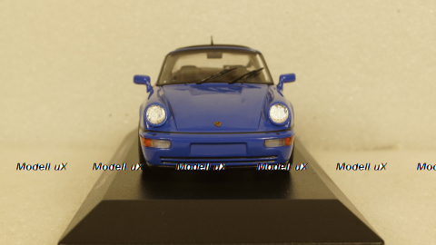 PORSCHE 911 TARGA (964) - 1991 - BLUE, 940061360, Maxichamps 1:43
