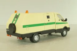Газ-3301 Ратник, инкассаторский автомобиль, Автолегенды Спецвыпуск №8 Deagostini 1:43