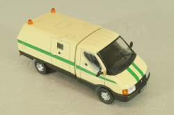 Газ-3301 Ратник, инкасаторский автомобиль, Автолегенды Спецвипуск №8 1:43