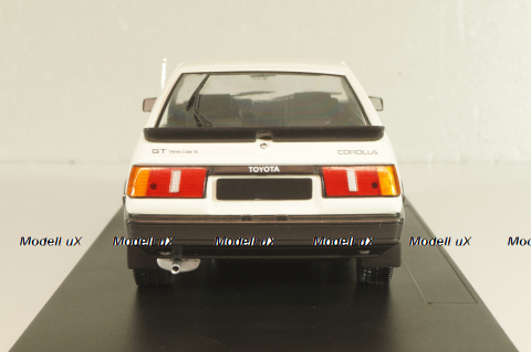 Toyota Corolla GT Twin Cam 16, white, G1N7P030, Hachette 1:24