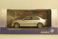 BMW 5-Series M5 5.0L V8 32V (E39) 2003, silver, 4310502, Solido 1:43 