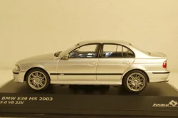 BMW 5-Series M5 5.0L V8 32V (E39) 2003, silver, 4310502, Solido 1:43 