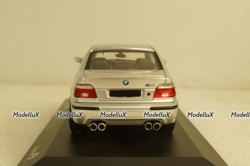 BMW 5-Series M5 5.0L V8 32V (E39) 2003, silver, 4310502, Solido 1:43 Уценка!
