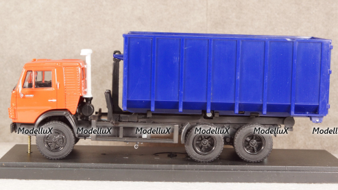 Камаз-53212 мусоровоз мультилифт, Modellux 1:43