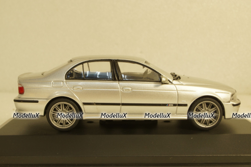 BMW 5-Series M5 5.0L V8 32V (E39) 2003, silver, 4310502, Solido 1:43 Уценка!