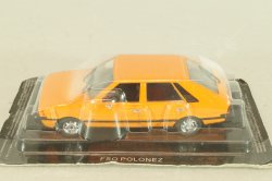 FSO Polonez, оранжевый, Автолегенды СССР и Соцстран №152, 1:43