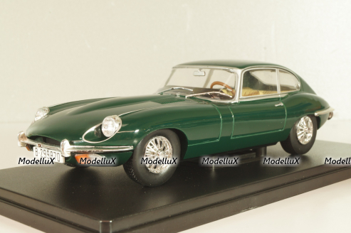 Jaguar E-Type 1962, green, Hachette 1:24
