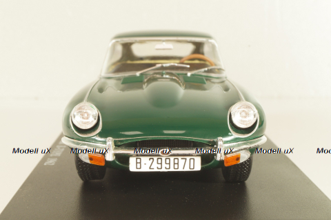 Jaguar E-Type 1962, green, Hachette 1:24