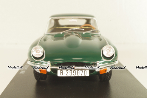 Jaguar E-Type 1962, green, Hachette 1:24