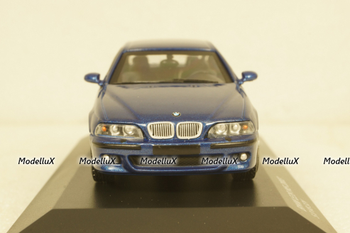 BMW 5-Series M5 5.0L V8 32V (E39) 2003, blue, 4310501, Solido 1:43