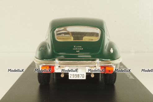 Jaguar E-Type 1962, green, Hachette 1:24