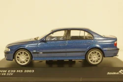 BMW 5-Series M5 5.0L V8 32V (E39) 2003, blue, 4310501, Solido 1:43