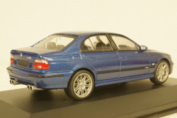 BMW 5-Series M5 5.0L V8 32V (E39) 2003, blue, 4310501, Solido 1:43