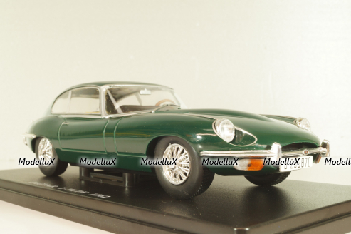 Jaguar E-Type 1962, green, Hachette 1:24