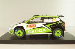 Skoda Fabia RS #23 Rally Portugal 2019, Rovanpera/Halttunen, WRC Collection, Hachette 1:24
