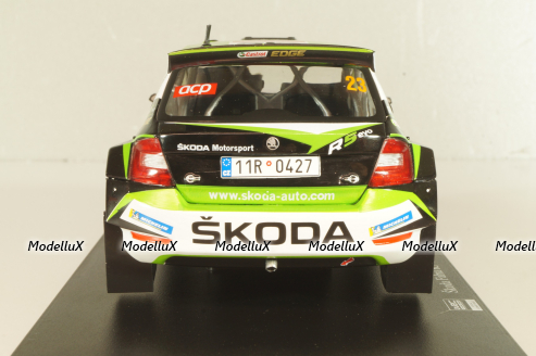 Skoda Fabia RS #23 Rally Portugal 2019, Rovanpera/Halttunen, WRC Collection, Hachette 1:24