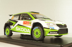 Skoda Fabia RS #23 Rally Portugal 2019, Rovanpera/Halttunen, WRC Collection, Hachette 1:24