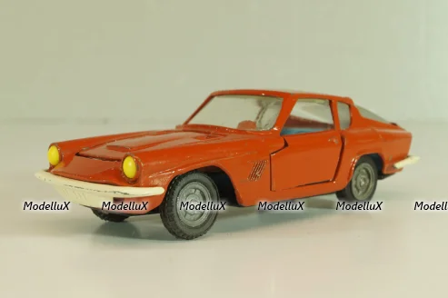Мазерати Мистраль Купе, красный,  Ремейк 1:43