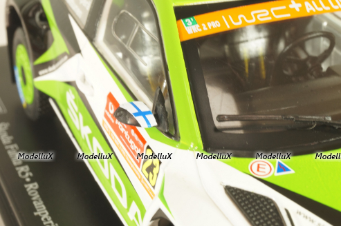 Skoda Fabia RS #23 Rally Portugal 2019, Rovanpera/Halttunen, WRC Collection, Hachette 1:24