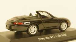 PORSCHE 911 CABRIOLET (996) - 2001 - BLACK METALLIC, 940061030, Maxichamps 1:43