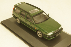 Volvo 850 T5-R Estate SW Station Wagon 1995 green, 4310602, Solido 1:43