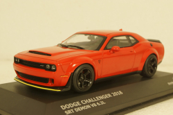 Dodge Challenger Demon Coupe 2018 red, 4310301, Solido 1:43