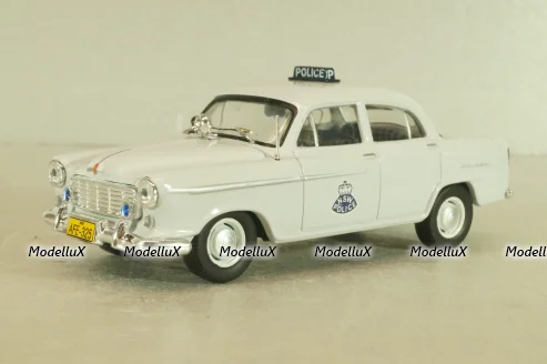 Holden FE Police Australian 1956, white, Полицейские Машины Мира №10, 1:43