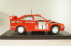 Mitsubishi Lancer EVO VI, #1 Rally New Zealand 1999, Makinen/Mannisenmaki, red, G113U014, WRC Collection, Hachette 1:24 Уценка!