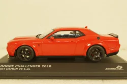 Dodge Challenger Demon Coupe 2018 red, 4310301, Solido 1:43,  Уценка