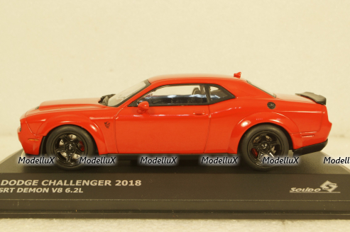 Dodge Challenger Demon Coupe 2018 red, 4310301, Solido 1:43