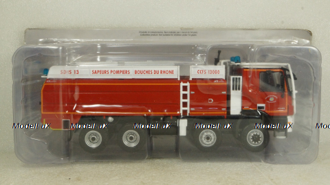 Mercedes Actros 4146 Cisterna, France 2013, Pompieri Italy collection #35 1:43