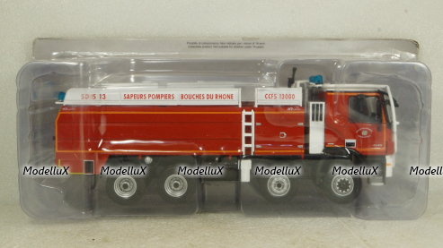 Mercedes Actros 4146 Cisterna, France 2013, Pompieri Italy collection #35 1:43