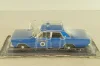 Ford Galaxie 500, Police Westwood 1965, blue, Полицейские машины мира №47 DeAgostini, 1:43