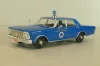 Ford Galaxie 500, Police Westwood 1965, blue, Полицейские машины мира №47 DeAgostini, 1:43