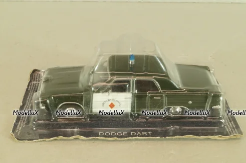 Dodge Dart, Police Spain 1966, green/white, Полицейские машины мира №15 DeAgostini, 1:43