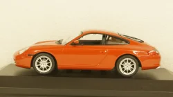 PORSCHE 911 COUPÉ - 2001 - ORANGE RED METALLIC, 940061021, Maxichamps 1:43