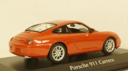 PORSCHE 911 COUPÉ - 2001 - ORANGE RED METALLIC, 940061021, Maxichamps 1:43