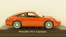 PORSCHE 911 COUPÉ - 2001 - ORANGE RED METALLIC, 940061021, Maxichamps 1:43