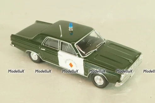 Dodge Dart, Police Spain 1966, green/white, Полицейские машины мира №15 DeAgostini, 1:43