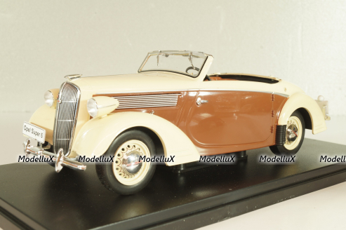 Opel Super 6 Hebmuller-Cabriolet 1937, beige/brown, G1648024, Hachette 1:24 Уценка!
