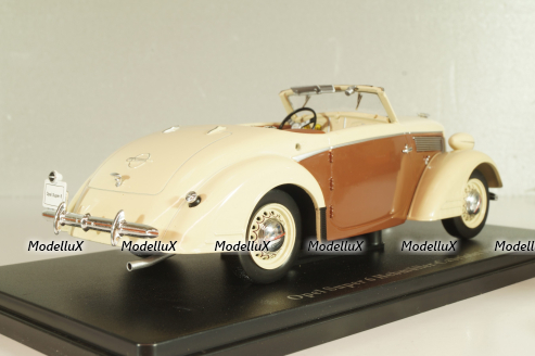 Opel Super 6 Hebmuller-Cabriolet 1937, beige/brown, G1648024, Hachette 1:24 Уценка!
