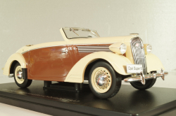 Opel Super 6 Hebmuller-Cabriolet 1937, beige/brown, G1648024, Hachette 1:24 Уценка!