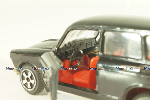 Volkswagen 1600 Familcar, черный,ДФИ 1:43 