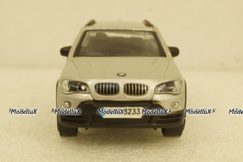 BMW X5 2007 SILVER, BU30145Z, Burago, 1:43