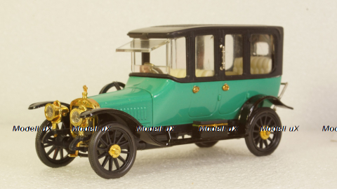 Руссо-Балт С24/40 1913 Лимузин Берлин А37 с МИ зелёный Август 1986, Тантал/Радон 1:43