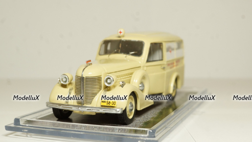 ЗИС 101 А АКЗ-4 "Санитарный транспорт", Студия Колесо 1:43