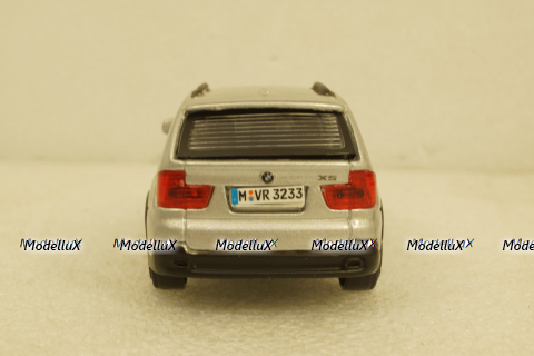 BMW X5 2007 SILVER, BU30145Z, Burago, 1:43