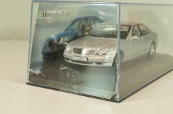 Mercedes-Benz S 500 (W220) 1998, silver, MBOMS053, Altaya, Mercedes-Benz Offizielle Modell Sammlung #53, 1:43